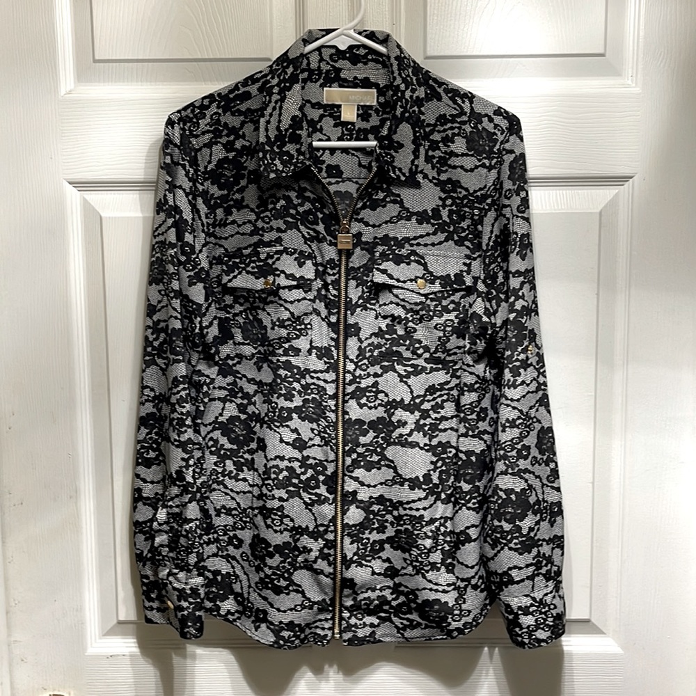 Michael Kors blouse size large.